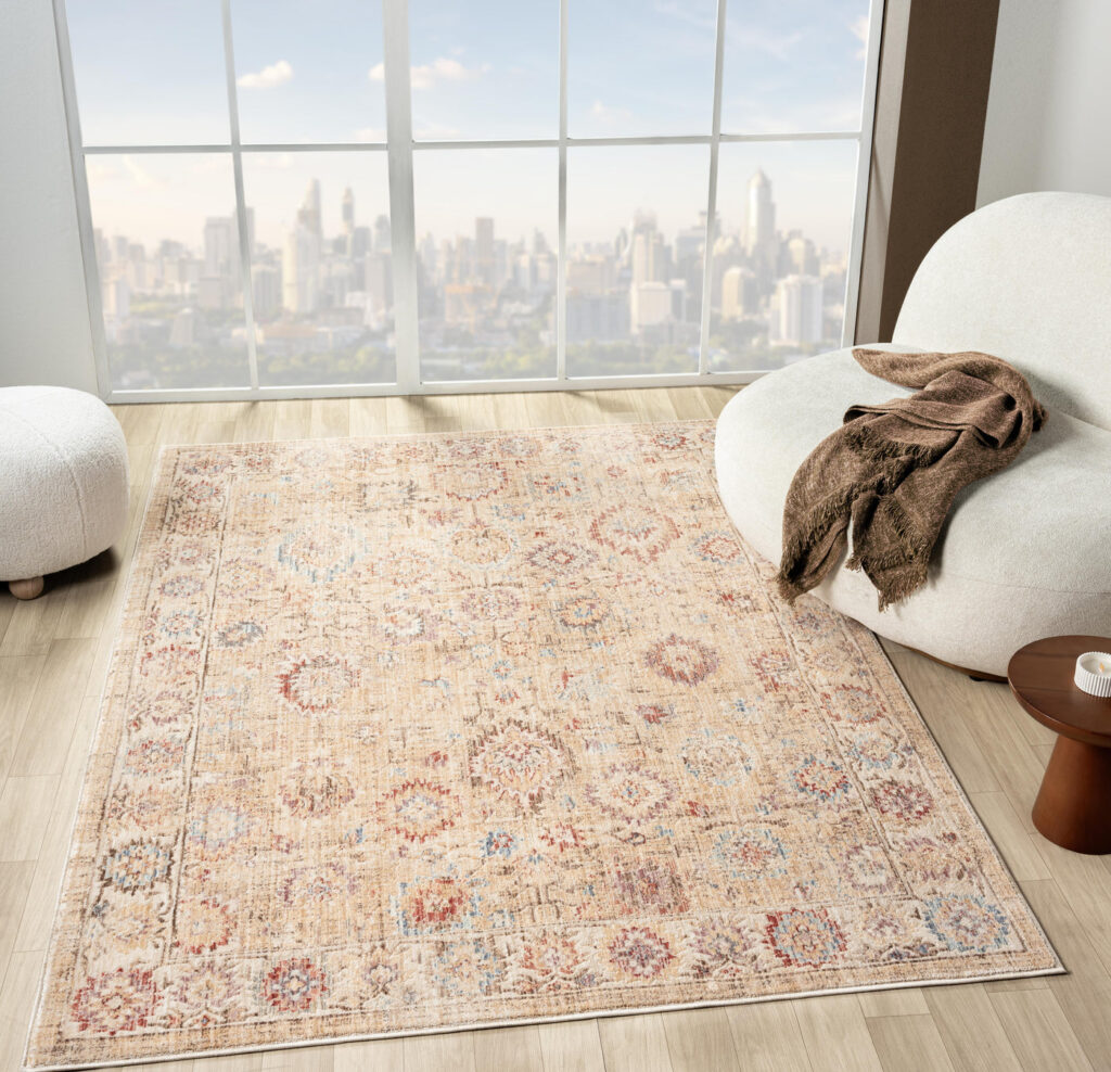 Alia 513a2 Beige / Cream Rug