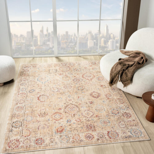 Alia 513a2 Beige / Cream Rug