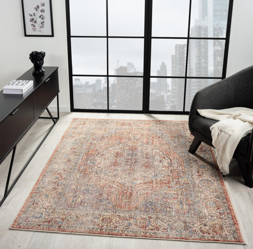 Alia 524AR Grey / Rose Rug