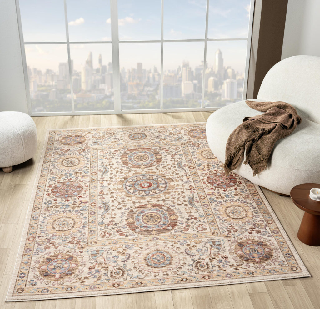 Alia 893GC Beige / L.brown Rug