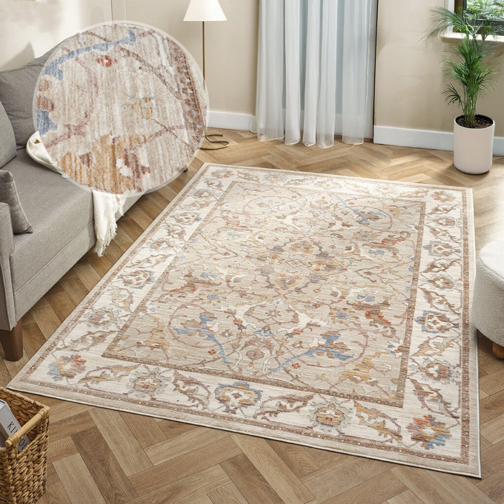 Alia Keyon Beige / Cream Rug