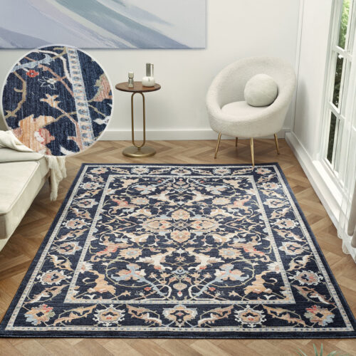 Alia Keyon Navy Rug