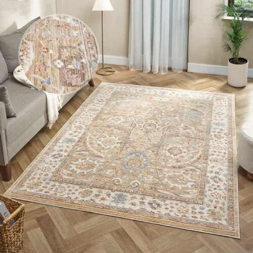 Alia Viana Beige / Cream Rug