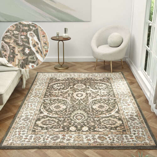 Alia Viana Green / Cream Rug
