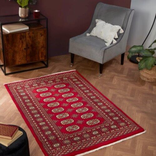 Bokhara Red Rug