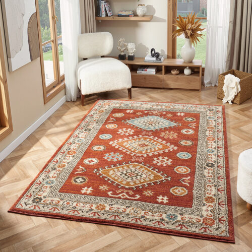 Cashmere 5567 Red Rug