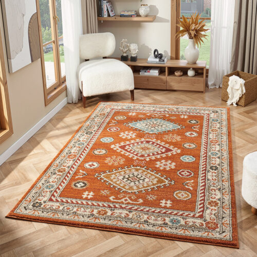 Cashmere 5567 Terracotta Rug