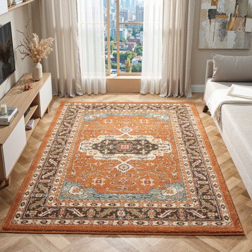 Cashmere 5570 Terracotta Rug