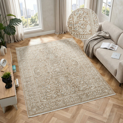 Elegance Delara Beige Rug