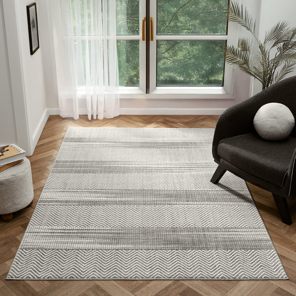 Petra Jerash Grey Rug