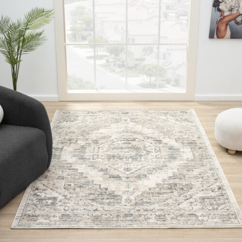 Nuevo Loki Cream Rug