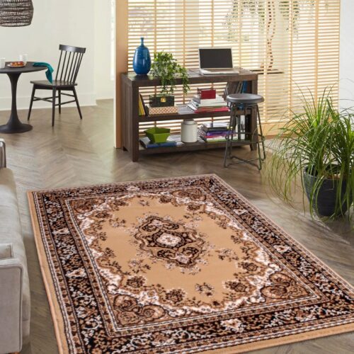 Traditional Poly Lancashire Berber Rug