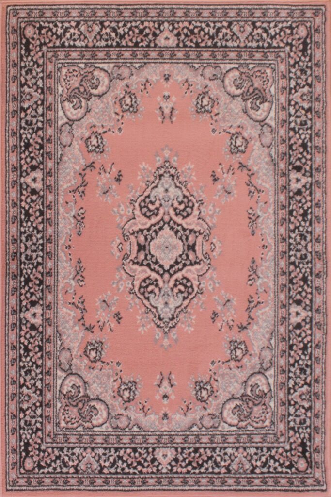 Traditional Poly Lancashire Blush Rug