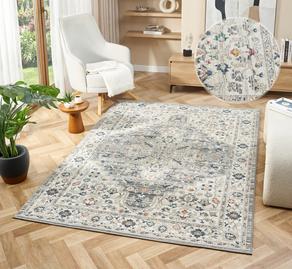 Nuevo Clara Grey Rug