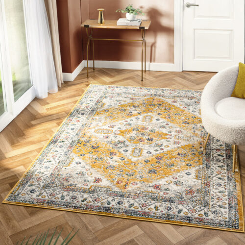 Nuevo Enzo Cream / Gold Rug