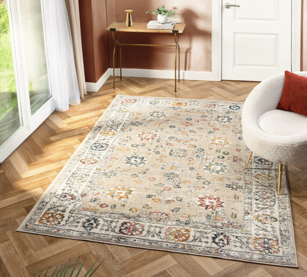 Nuevo Hannah Cream / Beige Rug