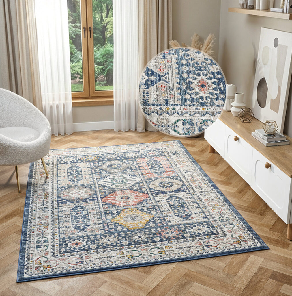Nuevo Ella Navy Rug