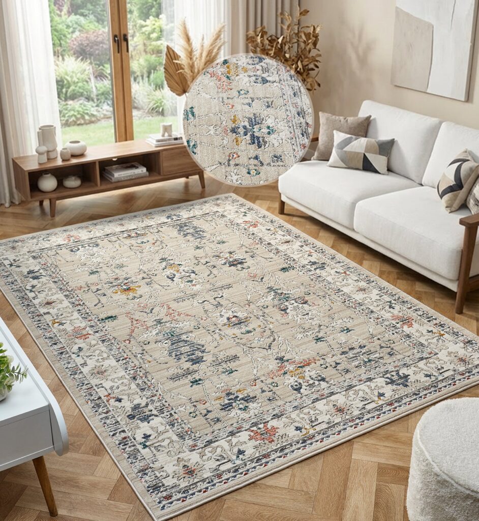 Nuevo Luca Beige Rug