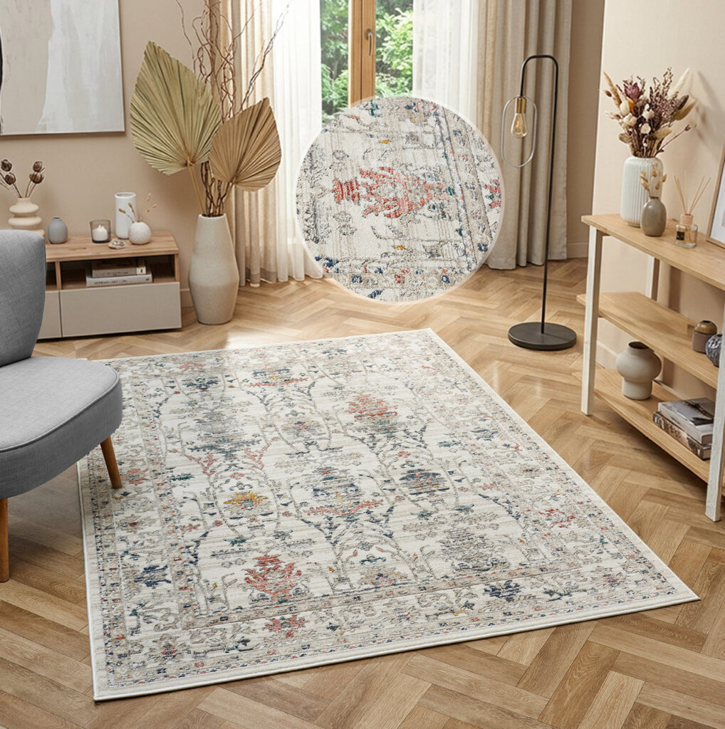 Nuevo Luca Cream Rug