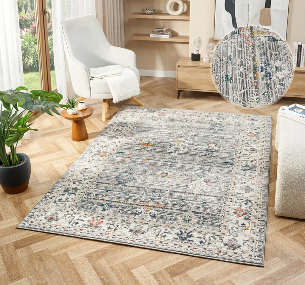 Nuevo Luca Grey Rug