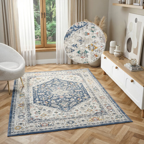 Nuevo Nico Navy Rug