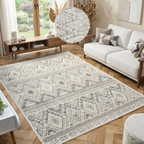 Delta Omega Cream Rug