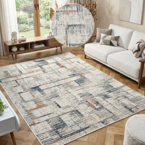 Delta Zeta Cream Rug