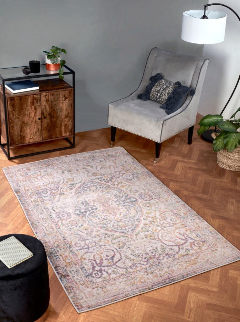 Nuevo Noah White Yellow Rug