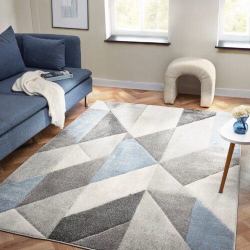 Orbit Alto Blue Rug