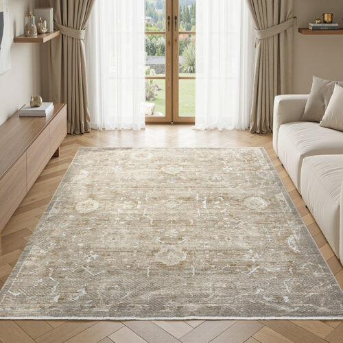 Perla Rosta Green Rug
