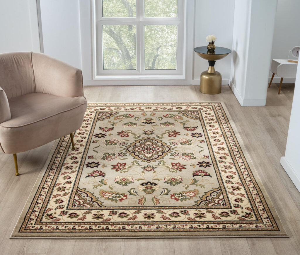 Sherborne Traditional Beige Rug