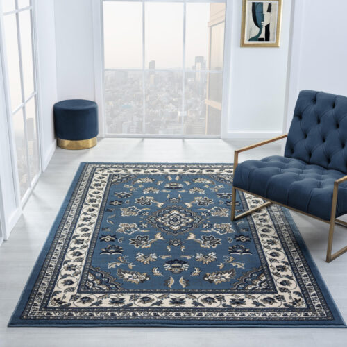 Sherborne Traditional Blue Rug