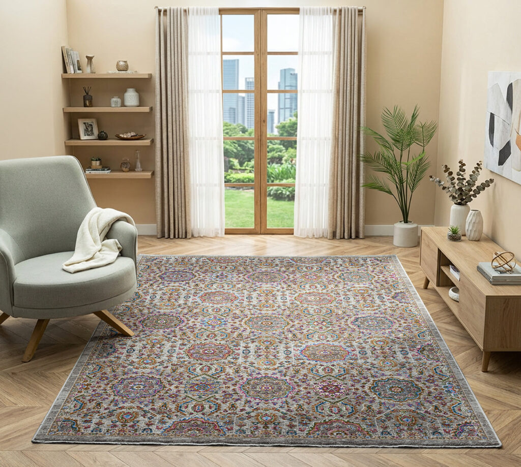 Sojourn Drum Multi Rug