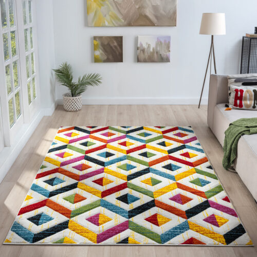Spectra Carved Sarasota Multi Rug