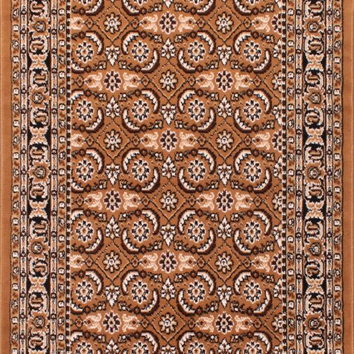 Traditional Poly Esta Gold Rug