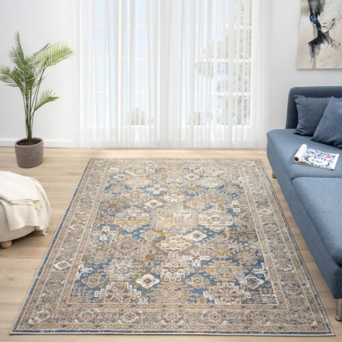 Vintage 550AG Blue Rug