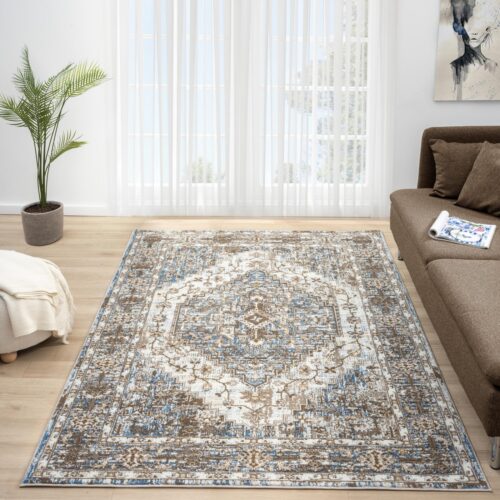 Vintage 552AG Blue / Anthra Rug