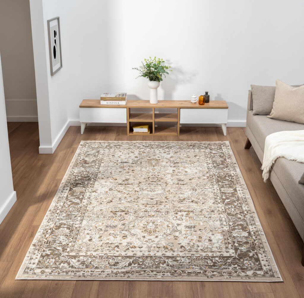 Vintage 553a2 Brown Rug