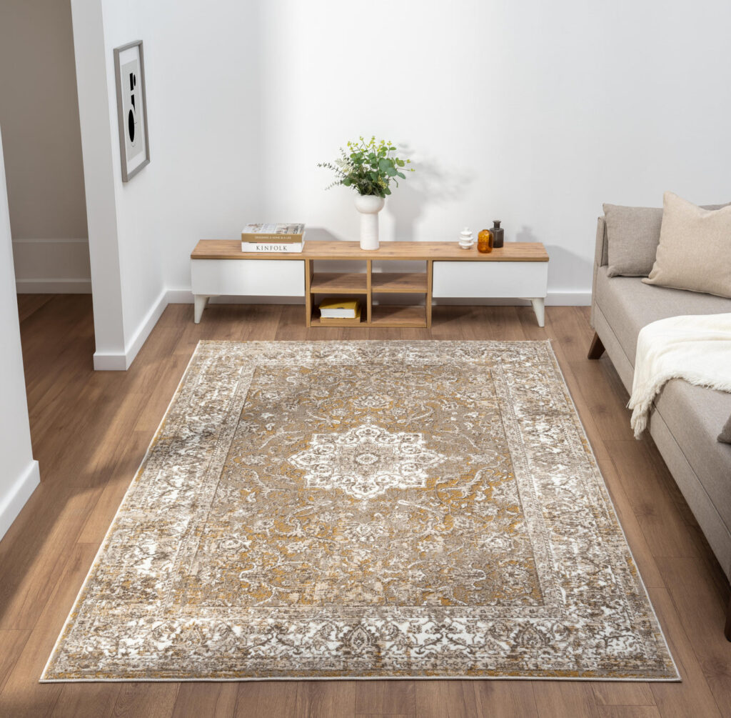 Vintage 865AC Ochre Rug