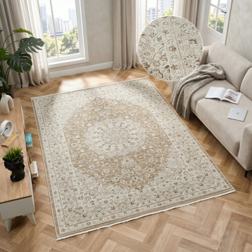 Elegance Zinnia Beige Rug