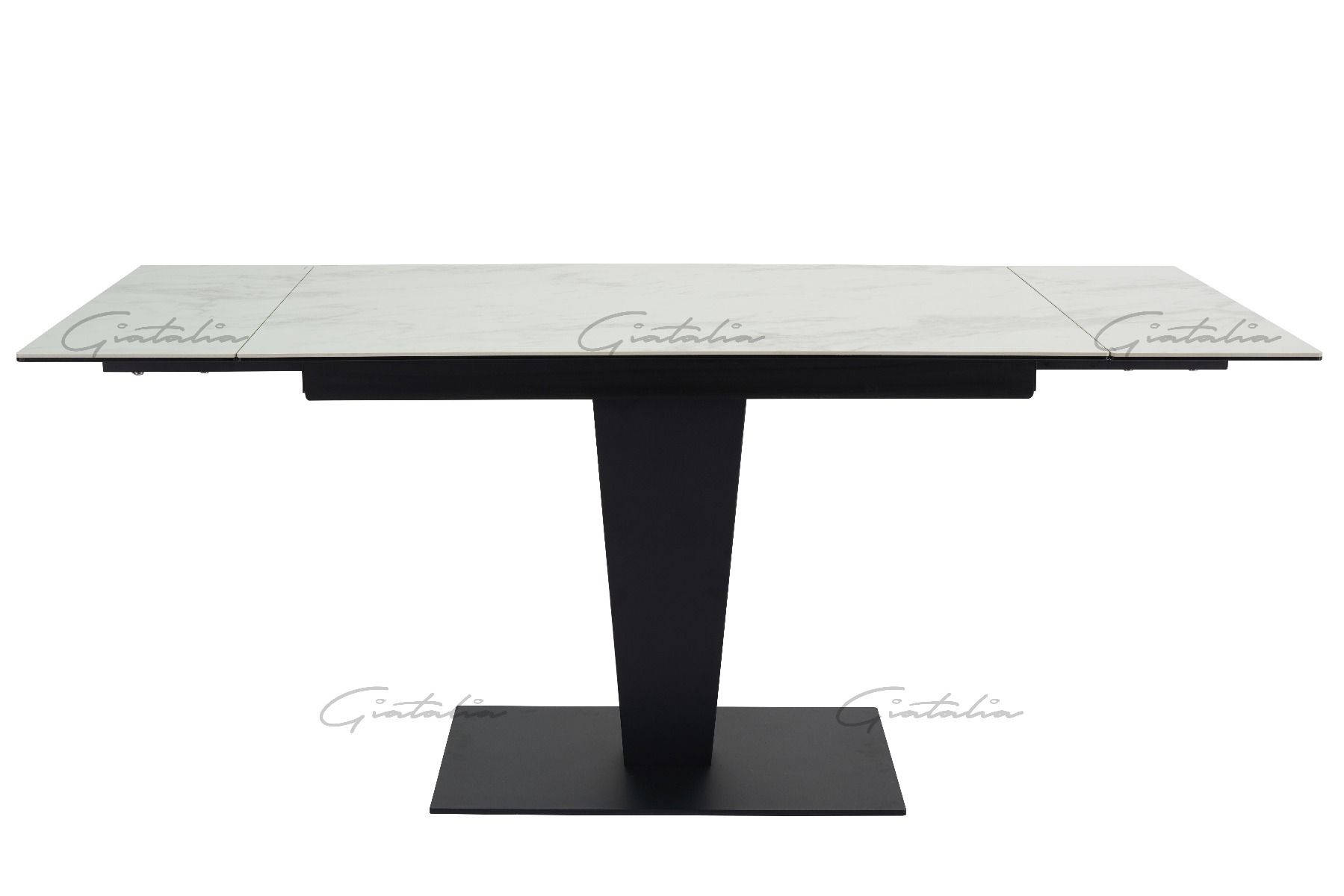 Valentina Extending Dining Table – White Ceramic