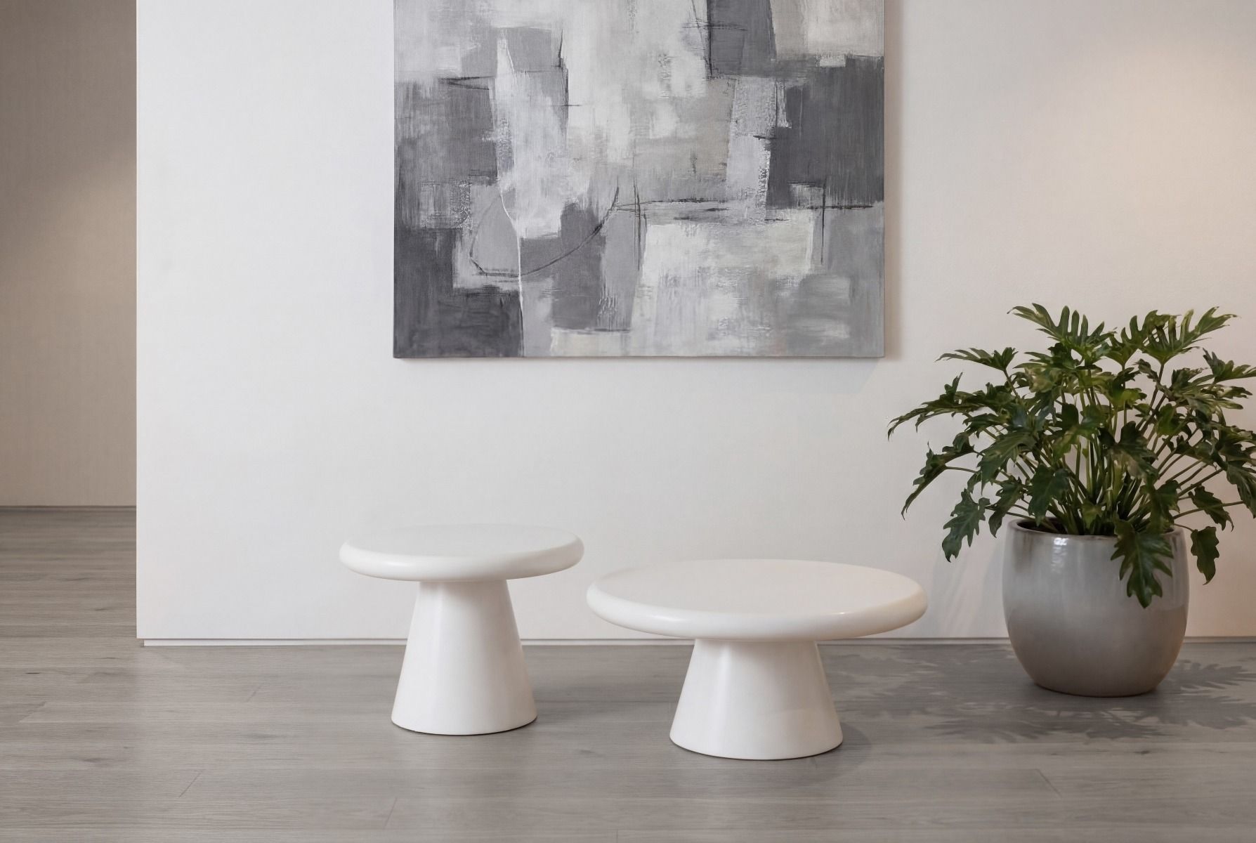 Emilia Coffee & End Tables – White