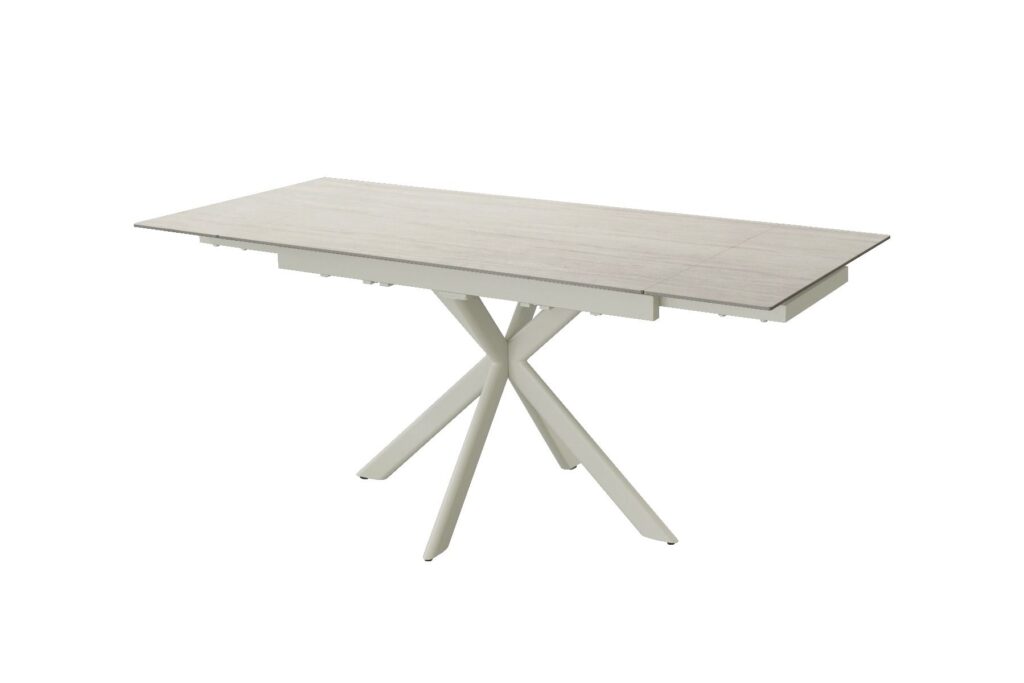 Lucia Extending Dining Table – Sandy Beige