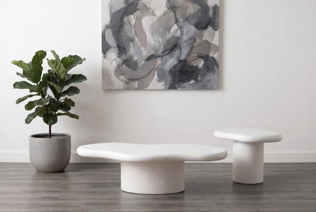 Marcello Coffee & End Tables – White