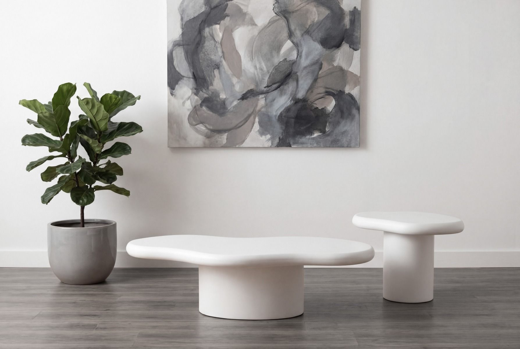 Marcello Coffee & End Tables – White