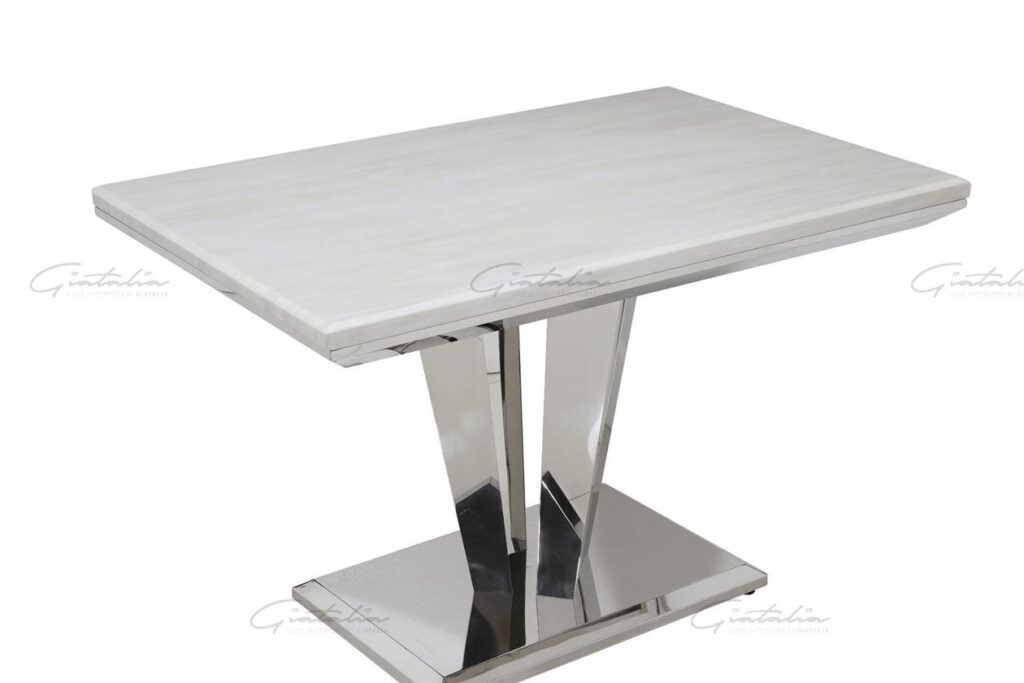 Riccardo 120 Rectangle Dining Table – Cream