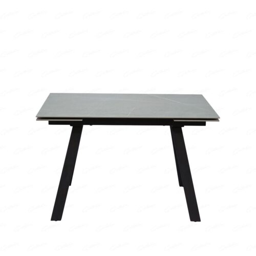Rische Small Extending Dining Table - Amani Grey Sintered Stone
