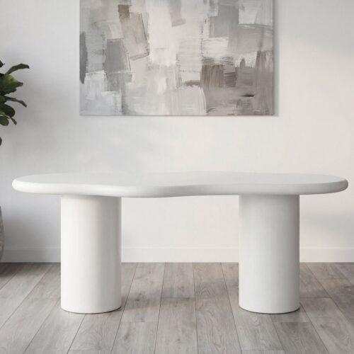 Valillian Dining Table - White