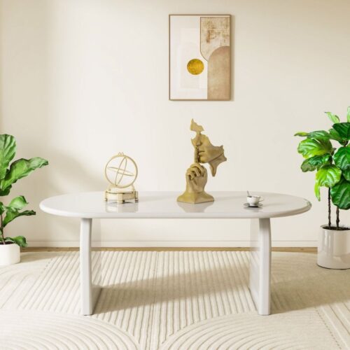 Solana Dining Table - Mink & Taupe